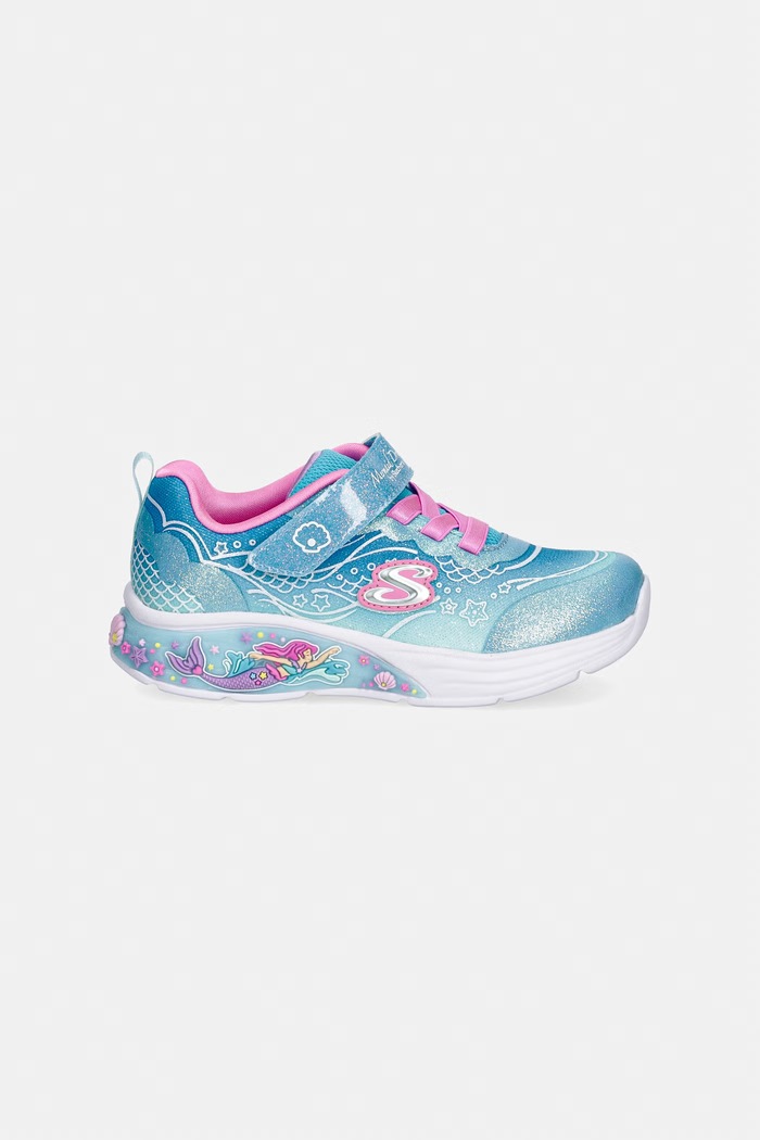 Skechers MY DREAMERS - LIL MERMAID sneakersy dziecięce 303061N niebieski SS26