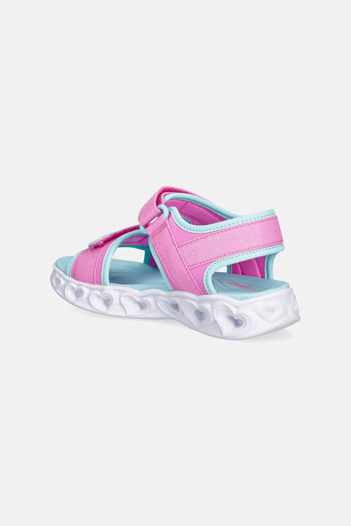 Dievča Skechers sandále detské HEART LIGHTS SANDALS-SUGAR SP 303114L ružová