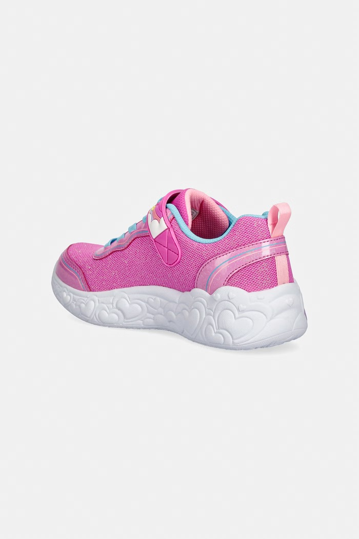 Κοριτσίστικα Skechers ETERNAL HEART LIGHTS αθλητικά Παιδικά 302697L ροζ