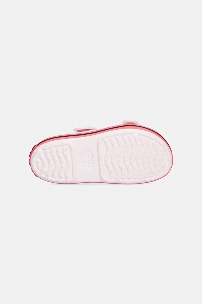 Crocs sandale pentru copii CROCBAND CRUISER NEON BAND SANDAL K 213345.CROCS.CROCBAND.C roz