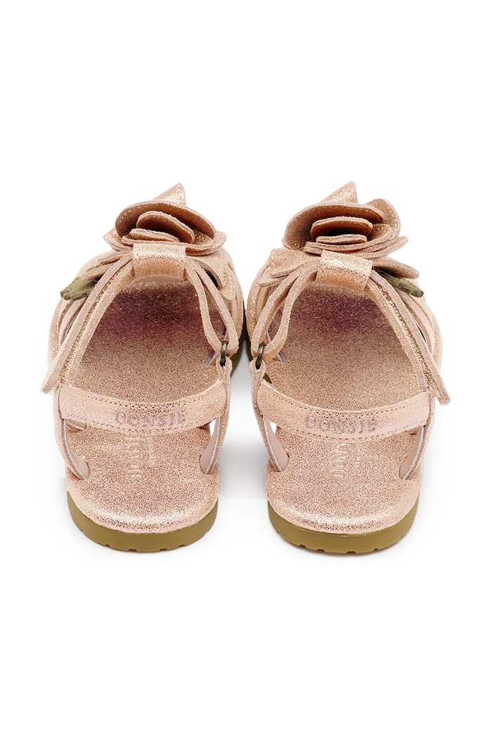 Donsje sandale pentru copii din piele Fiyola Sandals Rose roz 2028802