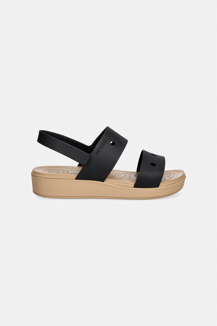 Crocs sandały na platformie damskie BROOKLYN SANDAL 212708.CROCS.BROOKLYN.S czarny SS26