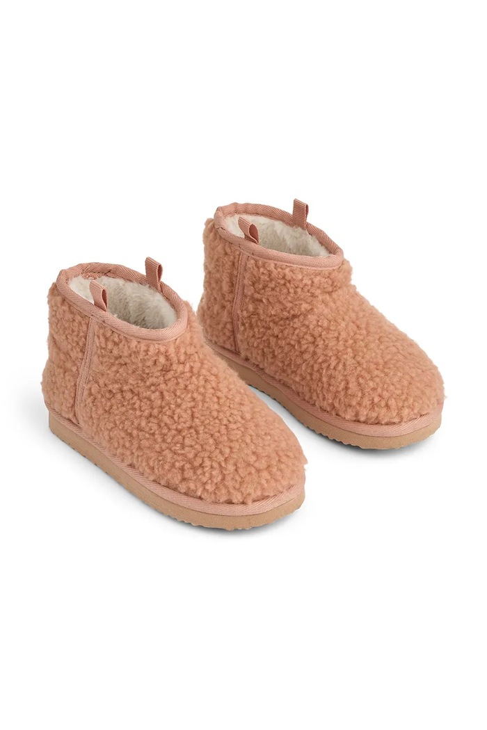 Detské snehule Liewood Alban Pile Shoes zateplené oranžová LW20799