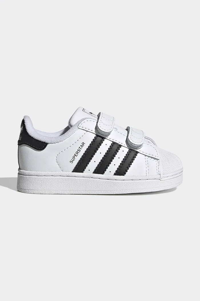 adidas Originals gyerek sportcipő SUPERSTAR II nappa bőr fehér JI3990