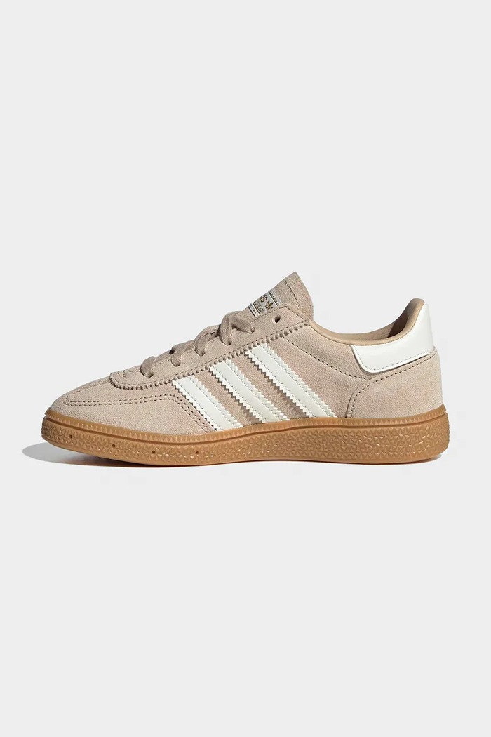 Otroške superge iz semiša adidas Originals HANDBALL SPEZIAL bež JP8242