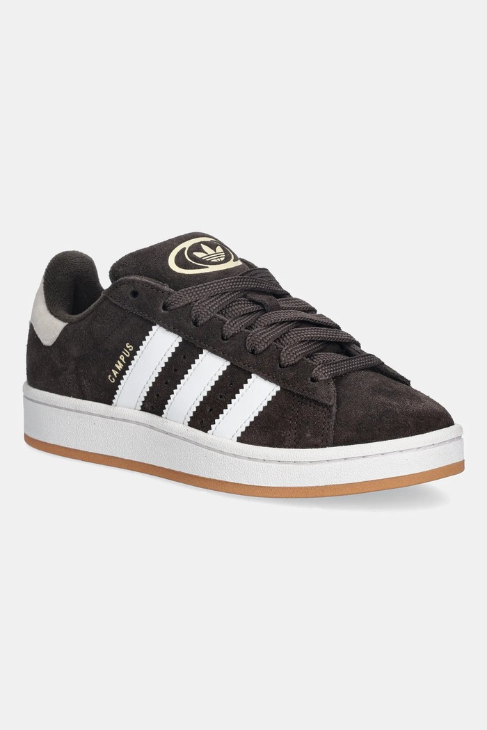 Tenisky adidas Originals CAMPUS 00s imitace kůže hnědá JP9566