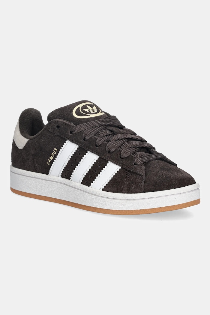 Tenisky adidas Originals CAMPUS 00s imitace kůže hnědá JP9566