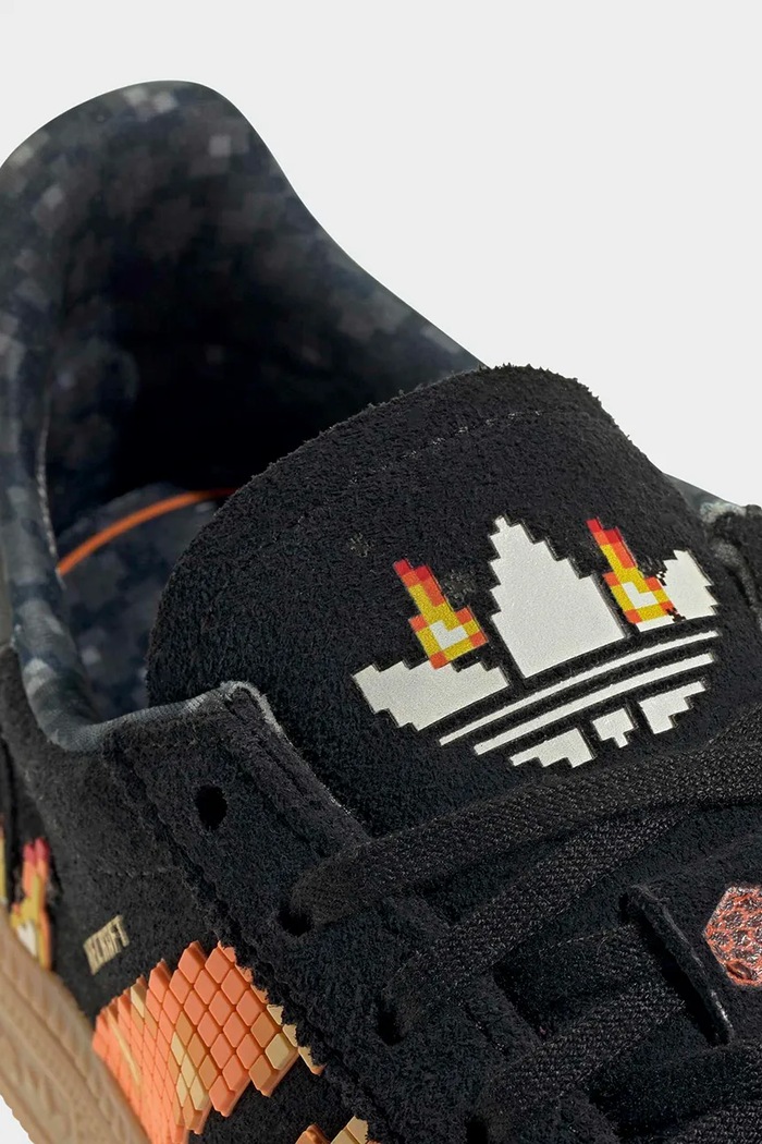 Detské kožené tenisky adidas Originals Minecraft HANDBALL SPEZIAL IH1737