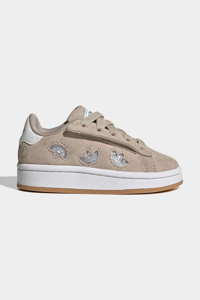 Detské tenisky adidas Originals CAMPUS 00s LED LIGHTS imitácia kože béžová IH6385