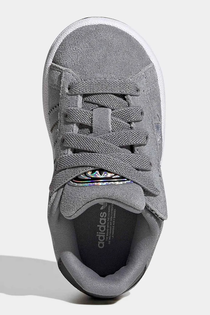 Detské tenisky adidas Originals CAMPUS 00s LED LIGHTS IH6384 sivá