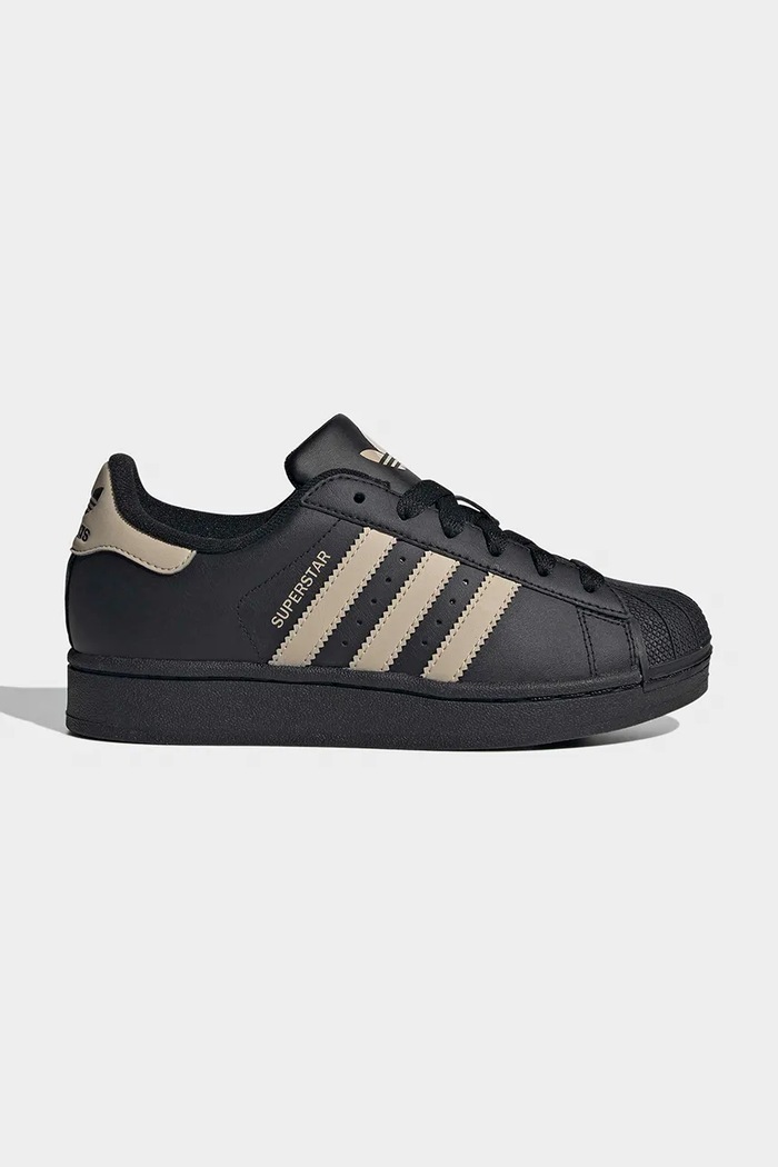 Dječje tenisice adidas Originals SUPERSTAR II na vezanje crna JR9863