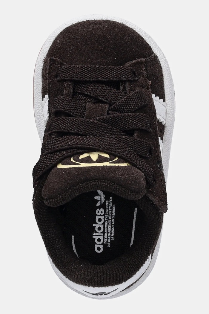 adidas Originals sneakersy skórzane dziecięce CAMPUS 00s brązowy JQ2002