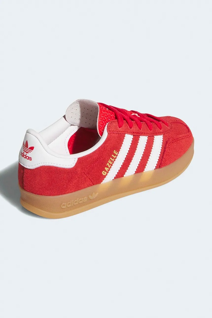 Chlapec Detské tenisky adidas Originals GAZELLE INDOOR IH9136 červená