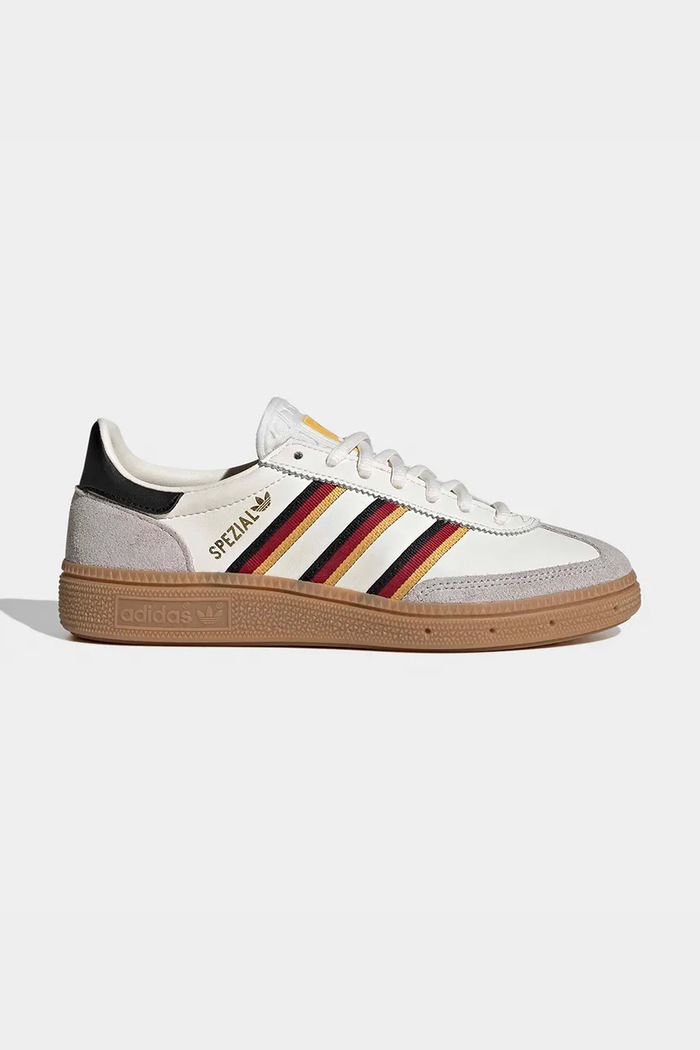adidas Originals gyerek velúr sportcipő HANDBALL SPEZIAL alacsony bézs HP3711