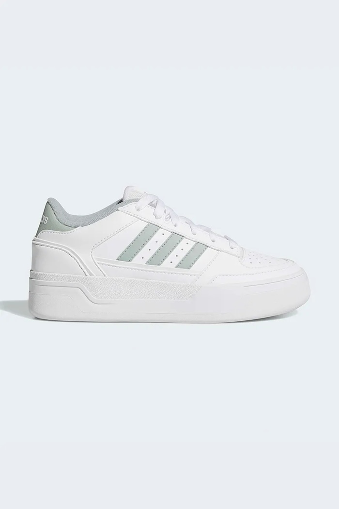 Дитячі кросівки adidas Originals BREAK START BOLD імітація лицьової шкіри білий JP6504