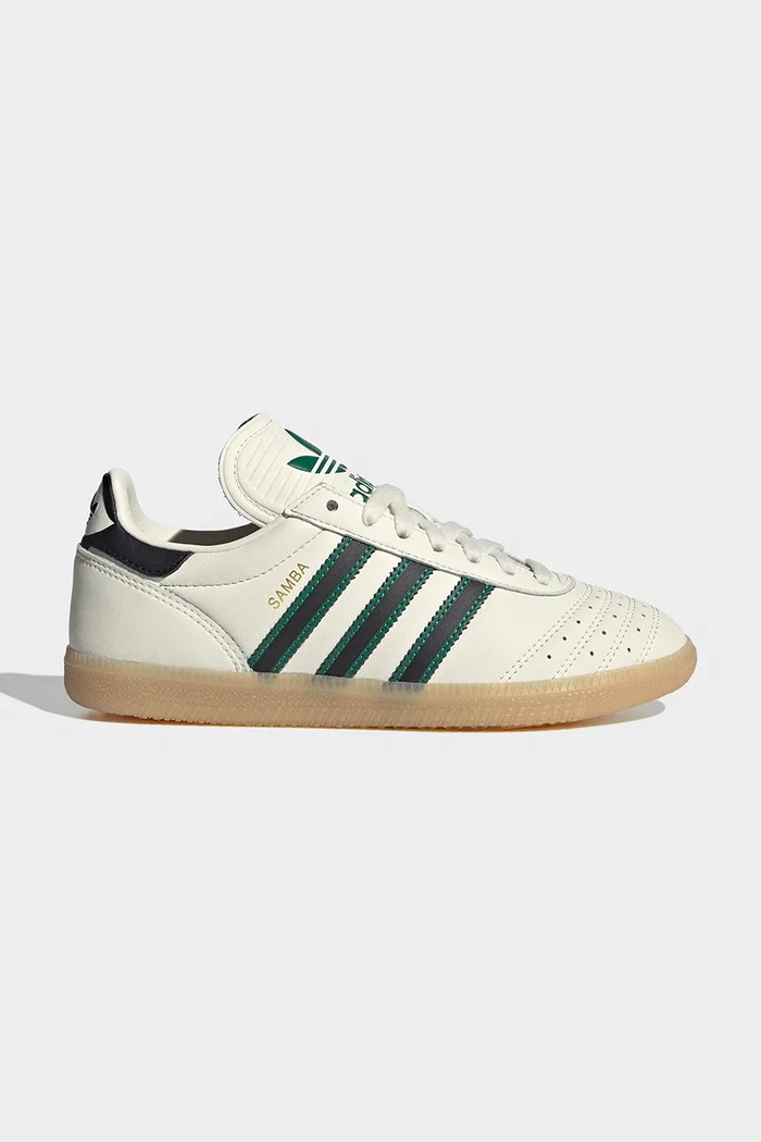 Otroške usnjene superge adidas Originals SAMBA JP Nizka bež JP9528