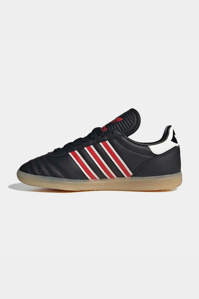 Dětské kožené tenisky adidas Originals SAMBA JP černá JP9529