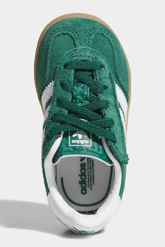 adidas Originals sneakersy dziecięce GAZELLE INDOOR IH9130 zielony