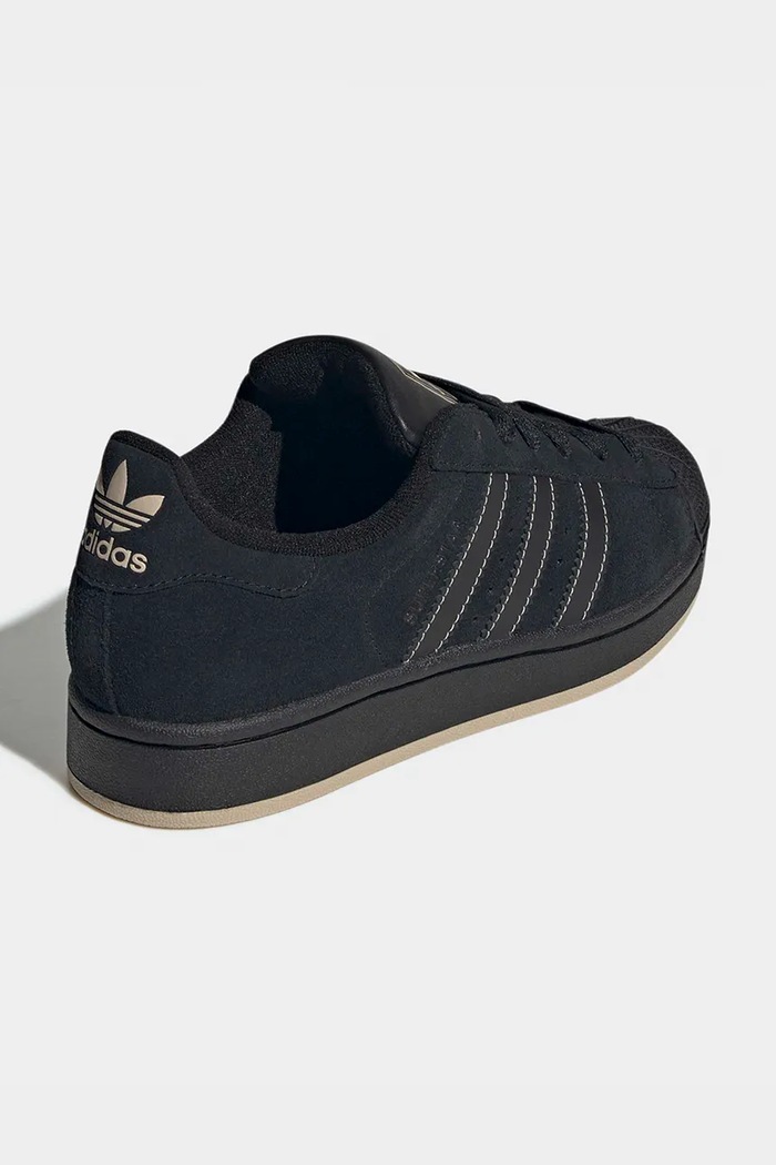 Chlapec Detské kožené tenisky adidas Originals SUPERSTAR II JP9429 čierna