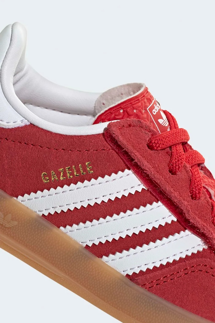 Detské semišové tenisky adidas Originals GAZELLE INDOOR IH9132