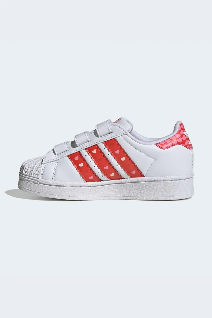 Detské tenisky adidas Originals DISNEY SUPERSTAR LED LIGHTS biela KK1295