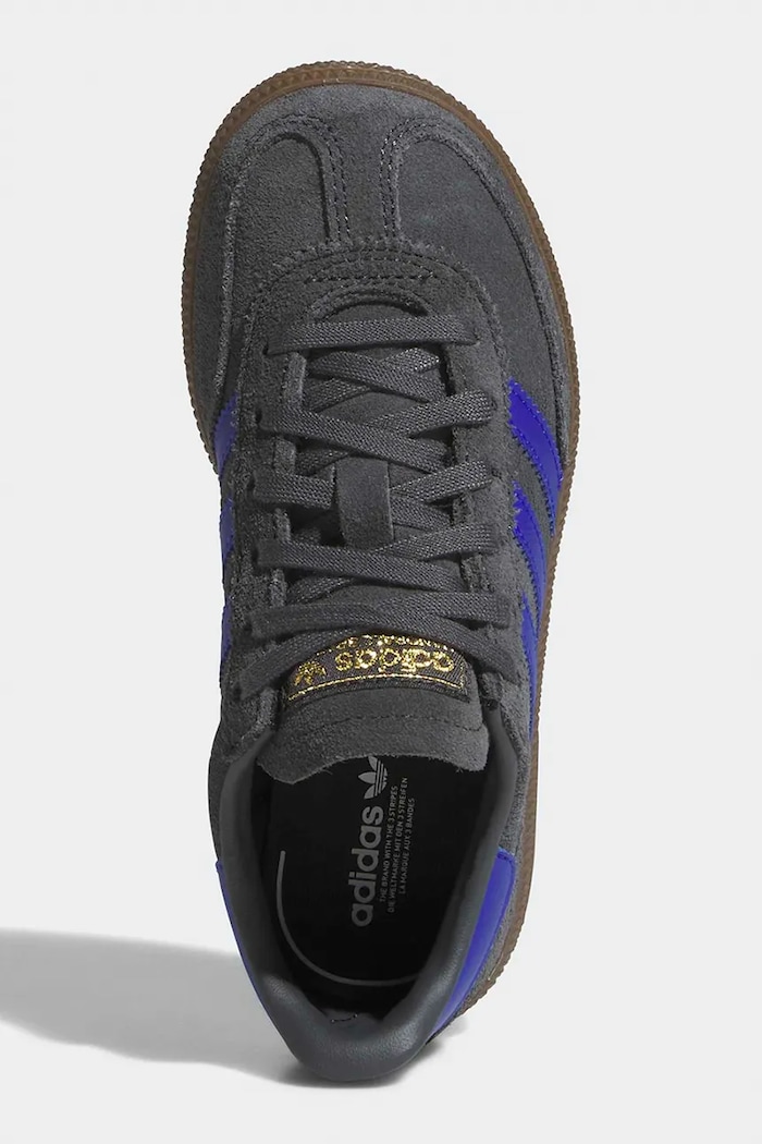 Детски велурени маратонки adidas Originals HANDBALL SPEZIAL JP9568 кафяв