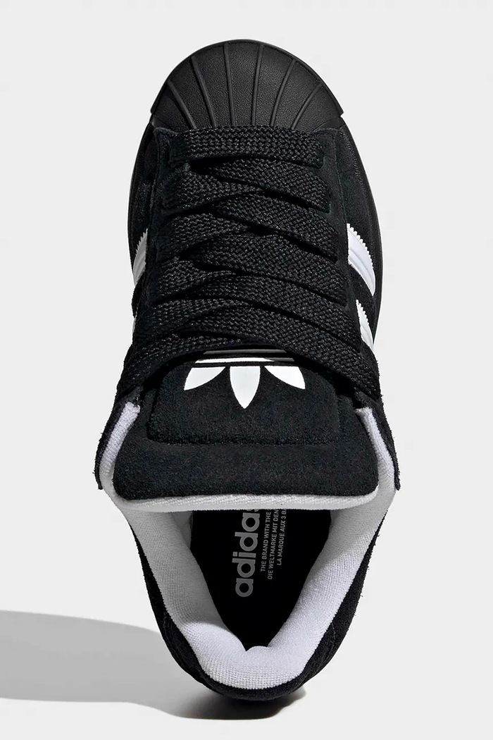 Дитячі шкіряні кросівки adidas Originals SUPERSTAR ST KJ1192 чорний