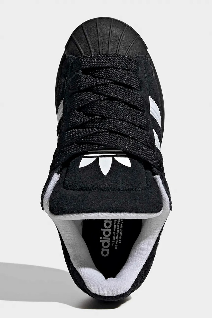 Дитячі шкіряні кросівки adidas Originals SUPERSTAR ST KJ1192 чорний