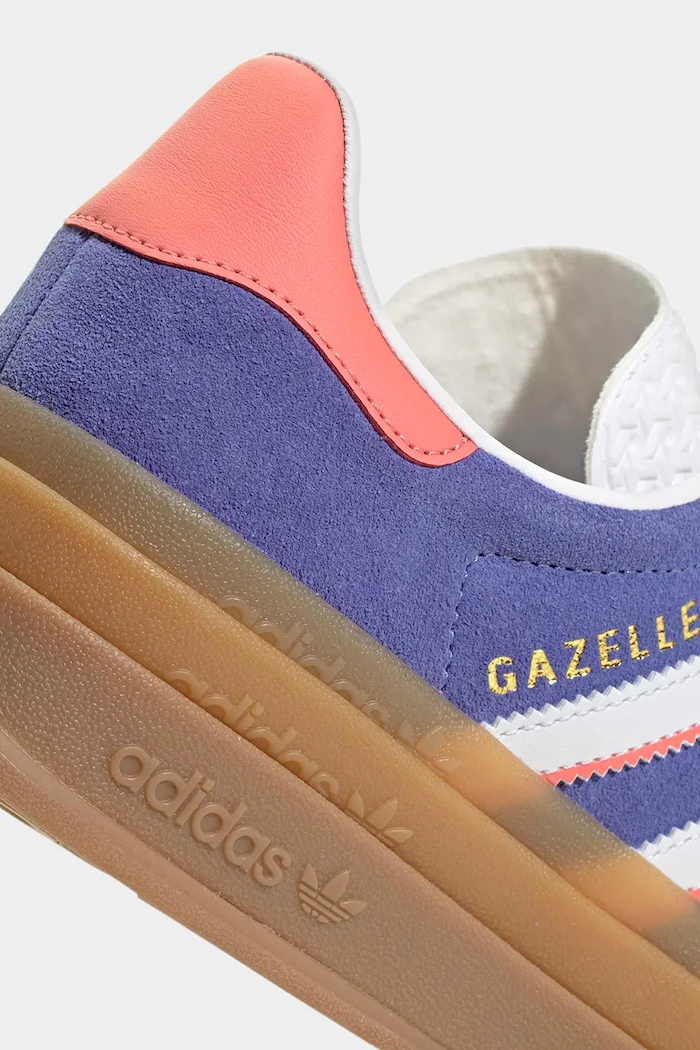 Otroške usnjene superge adidas Originals GAZELLE BOLD IH6454