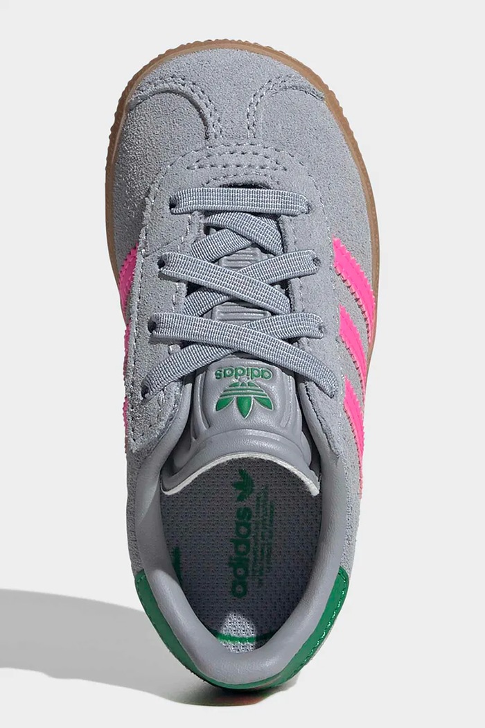 adidas Originals gyerek velúr sportcipő GAZELLE IH6477 szürke