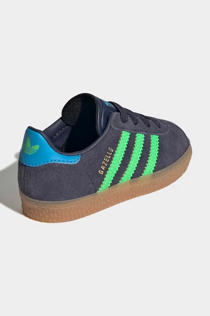 Chlapec Detské semišové tenisky adidas Originals GAZELLE IH6476 sivá