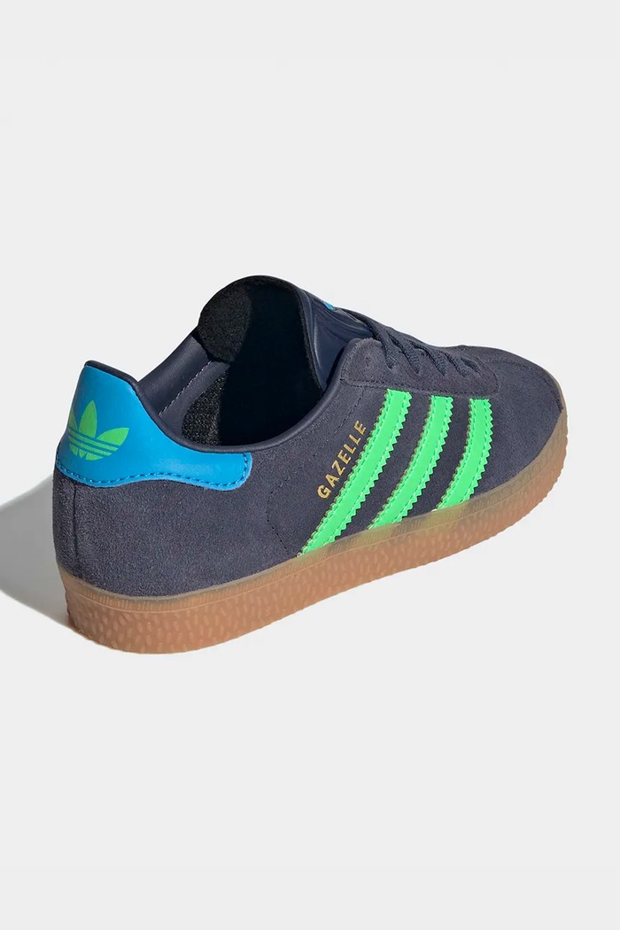 Chlapec Detské semišové tenisky adidas Originals GAZELLE IH6471 sivá
