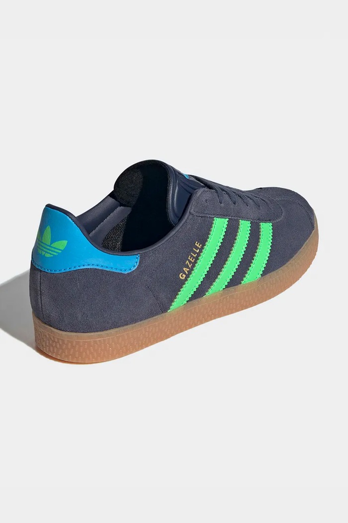 Chlapec Detské semišové tenisky adidas Originals GAZELLE IH6466 sivá