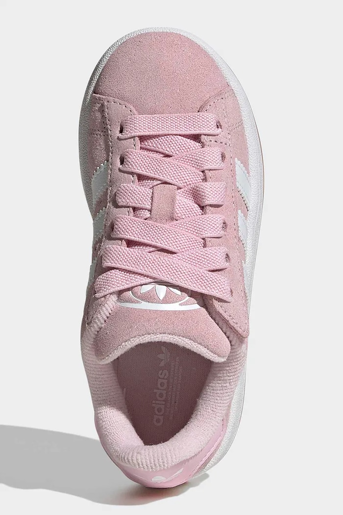 Детски кожени маратонки adidas Originals CAMPUS 00s KH8806 розов