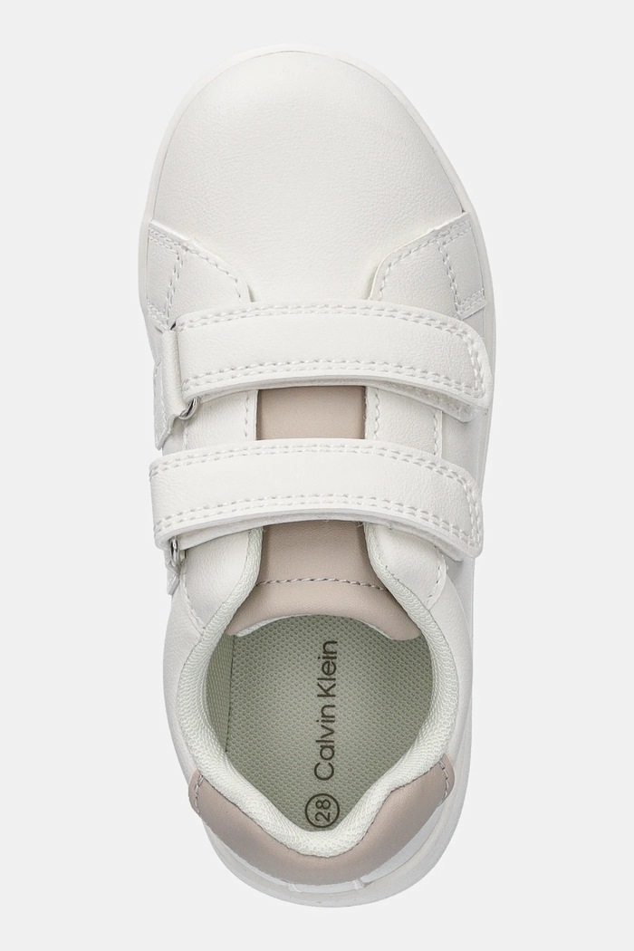 Calvin Klein Jeans gyerek sportcipő fehér V1X9.83276