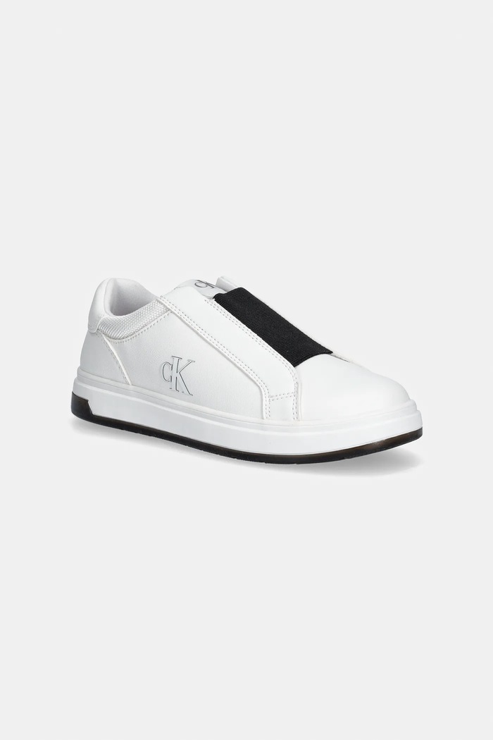 Calvin Klein Jeans gyerek sportcipő Planet friendly fehér V3X9.83295.35.39