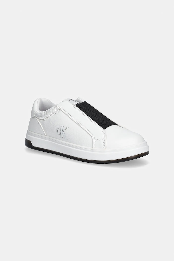 Calvin Klein Jeans gyerek sportcipő Planet friendly fehér V3X9.83295.35.39