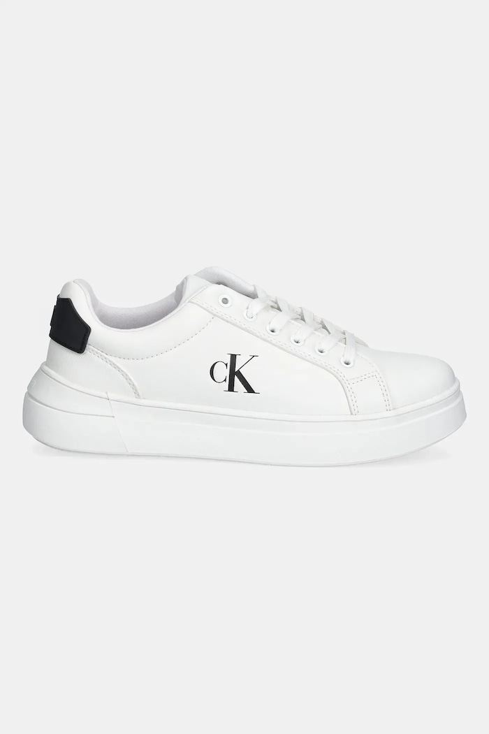 Calvin Klein Jeans sportcipő V3X9.83300 fehér SS26