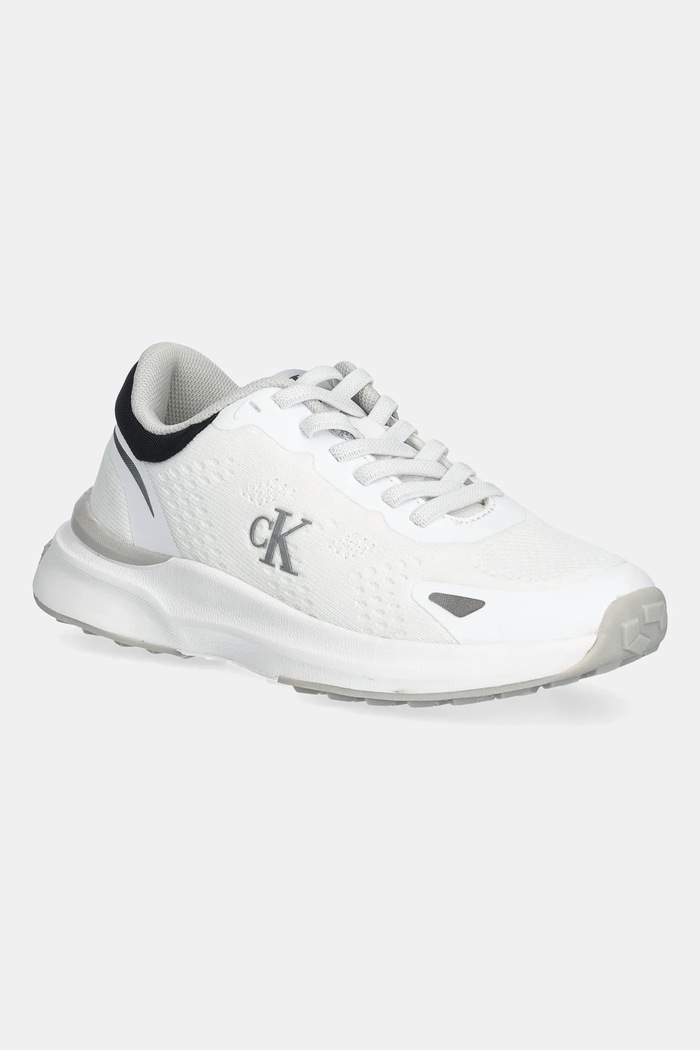 Calvin Klein Jeans gyerek sportcipő szintetikus fehér V3X9.83311.30.34