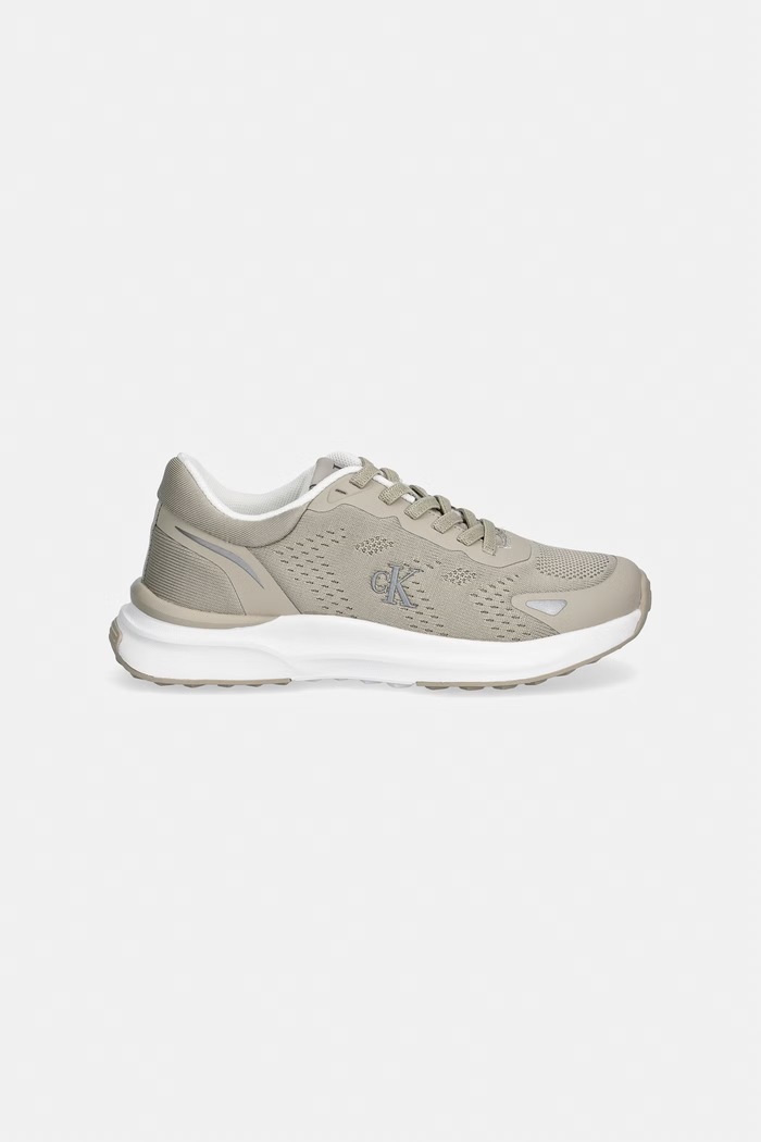 Calvin Klein Jeans sneakers pentru copii V3X9.83311.30.34 verde SS26