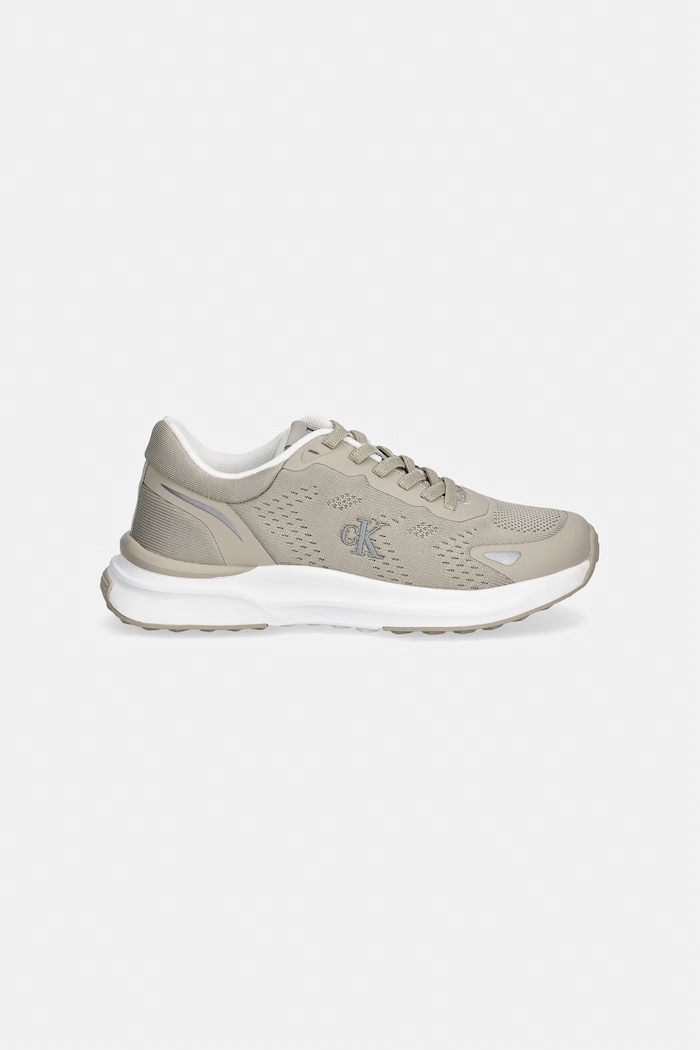 Calvin Klein Jeans sneakers pentru copii V3X9.83311.30.34 verde SS26