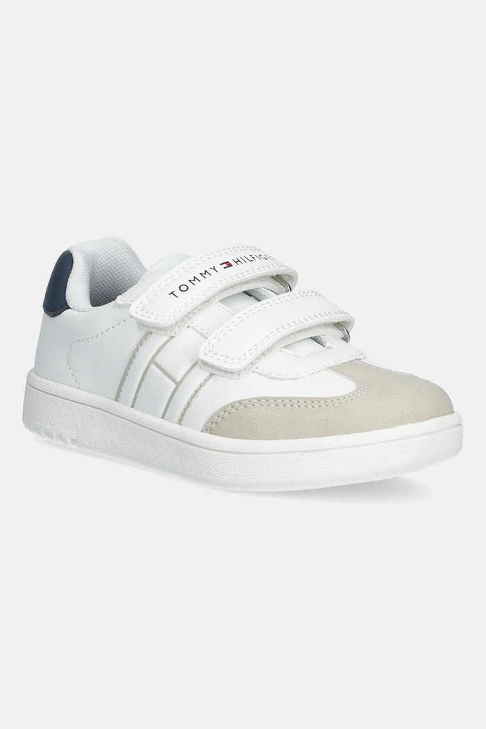 Детски маратонки Tommy Hilfiger изкуствена кожа бял T1X9.34342.20.29