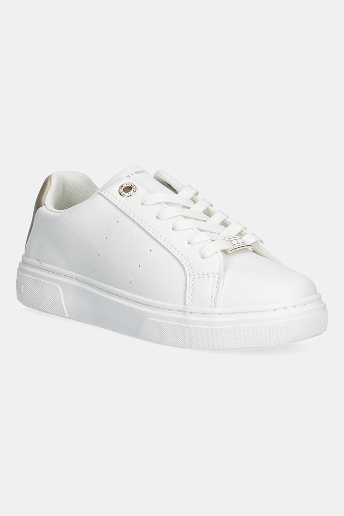 Маратонки Tommy Hilfiger изкуствена кожа бял T3A9.34246