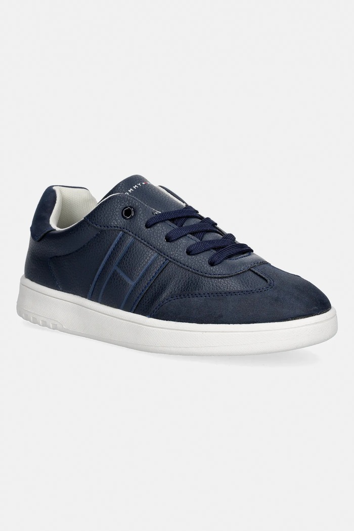 Tommy Hilfiger gyerek sportcipő művelúr sötétkék T3X9.34355.35.41
