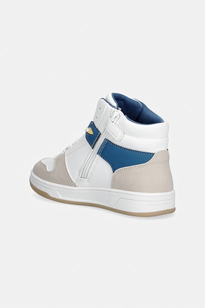 Chlapec Detské tenisky Tommy Hilfiger T3X9.34364.30.34 biela