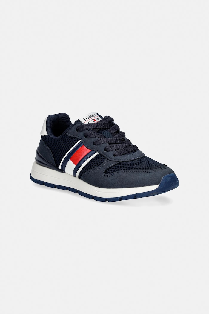Tommy Hilfiger gyerek sportcipő textil sötétkék T3X9.34376.30.34