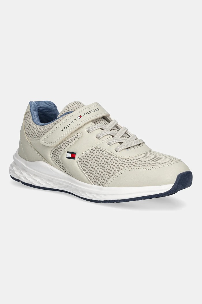 Dětské tenisky Tommy Hilfiger textilní béžová T3X9.34378.30.34
