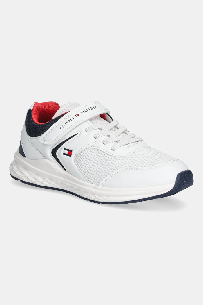 Detské tenisky Tommy Hilfiger textilný biela T3X9.34378.35.39