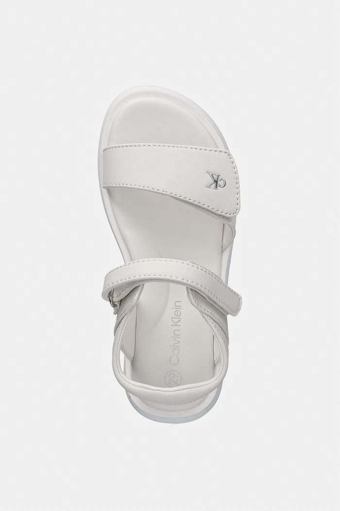 Detské sandále Calvin Klein Jeans biela V1A2.83240.20.29