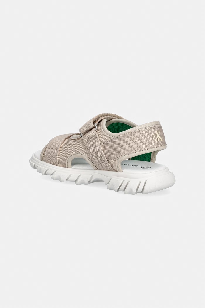 Băieți Calvin Klein Jeans sandale pentru copii V1B2.83321.24.34 maro